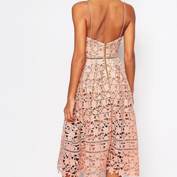 Self-Portrait Azaelea Dress, Size 4 Blush Pink - Picture 2 of 5